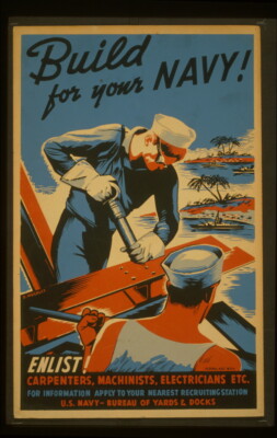 8'' x 10'' Photo Build for Your Navy,Enlist