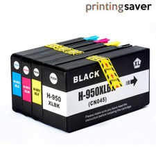 4 Ink Cartridge Replace for HP 950XL 951XL Officejet Pro 251dw 8615 8620 8610