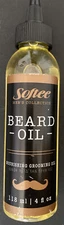 Softee Men's Collection Beard Oil, Nourishing Grooming Oil W/ Tea Tree, 4 Ounce