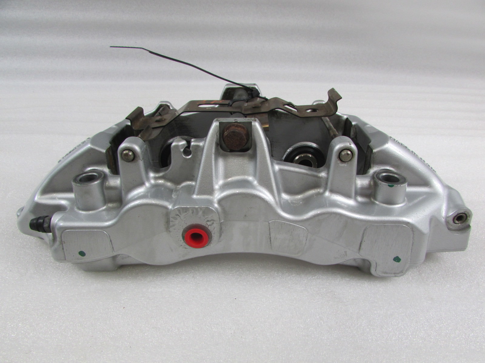 Ferrari 458 Italia, RH Front Brake Caliper w/o Pads, Silver, Used, P/N 261777
