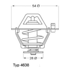 Thermostat Mitsubishi L200