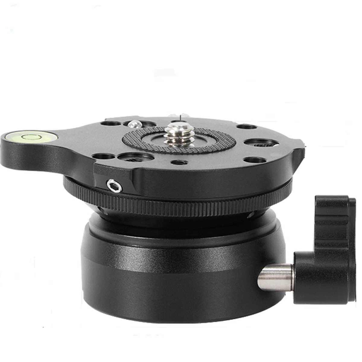 Camera Leveler Tripod Leveling Base, Aluminum Tripod Leveler Stand with 3/8 Inch Screw Hole, Anti-wear Rubber Pads, /- 5 Degree Precision Adjustment Camera Leveler Tripod Leveling Base, Aluminum Tripod Leveler Stand with 3/8 Inch Screw Hole, Anti-wear Rubber Pads, /- 5 Degree Precision Adjustment