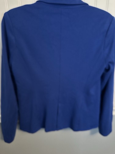 Versona Women's Royal Blue Blazer/ Suit Jacket Size Small - Picture 6 of 6