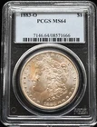 1883-O Morgan Dollar PCGS MS 64 #24APR277