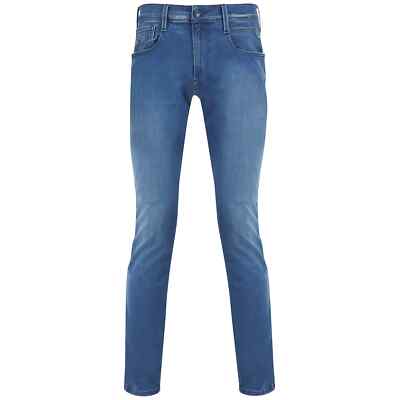 REPLAY HYPERFLEX RE-USED ANBASS SLIM FIT JEANS