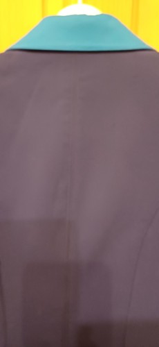 *32" CHEST SHELL CALDENE BLUE TEENAGER CALDENE RIDING COMPETITION JACKET - Picture 6 of 12