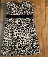 guess strapless dress