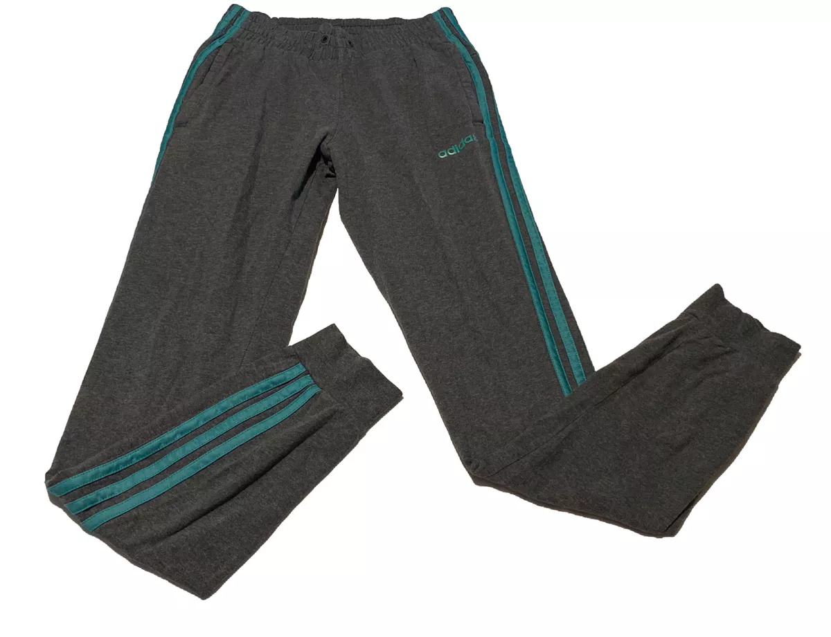 Teal store adidas sweatpants