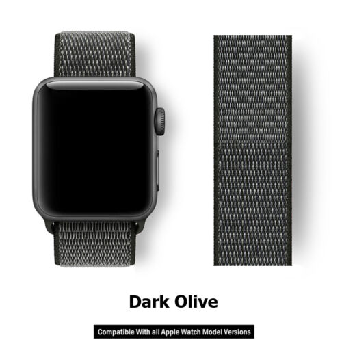 Correa deportiva de nailon 40/44/41/45/42/46/49 mm para Apple Watch 10 9 8 7 6 SE - Imagen 112 de 131