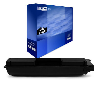 3x Patrone SCHWARZ für TK-5215 K Kyocera TASKalfa 406 ci Copystar CS 406 ci XXL