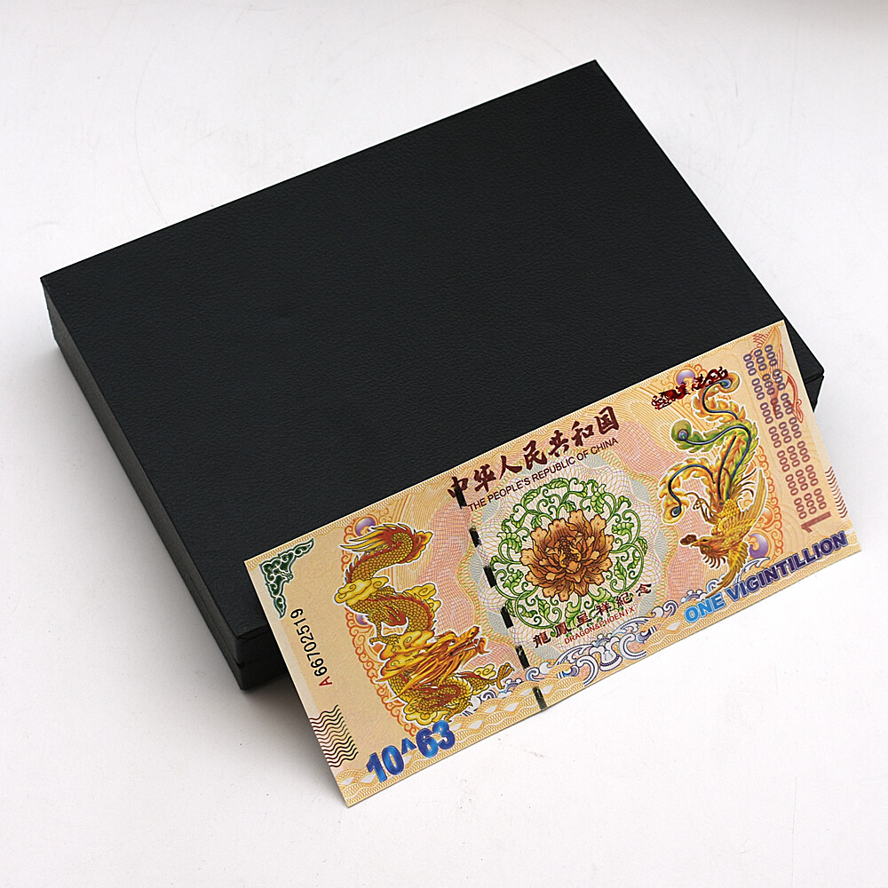 100pcs China Dragon and Phoenix Banknotes Vigintillion Paper 100pcs China Dragon and Phoenix Banknotes Vigintillion Paper