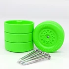 ? Dominant Lathed Pinewood Derby Wheels & Polished Axles Race Ready SLT