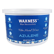 Waxness Hard Wax Tin Azulene 14 Oz 400 G   Stripless Professional Hard Wax wit