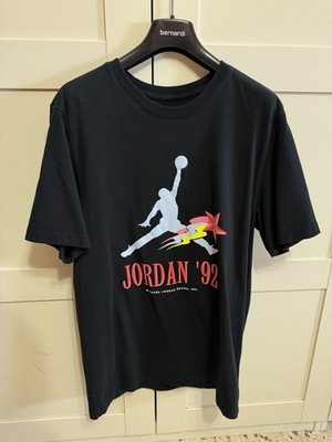 Nike Jordan 92 Graphic Crew Neck Size Large / T-Shirt Tee Neu mit Etikett DV1431 010