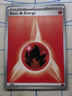 Basic Fire Energy SVE 018 | Scarlet & Violet Energies | Pokemon