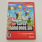 Nintendo New Super Mario Bros. Wii Nintendo Wii 2009 Multiplayer Manual Included