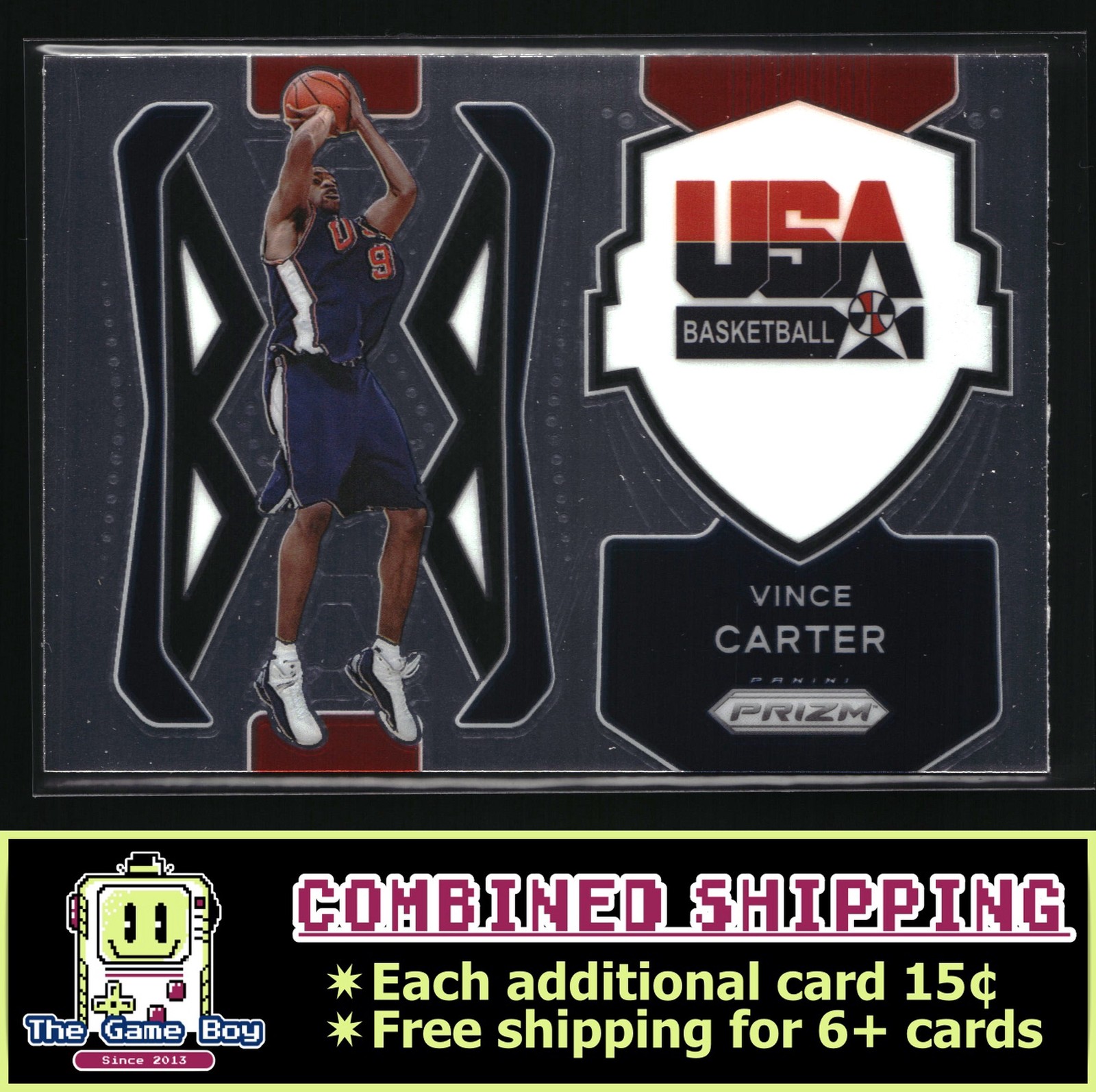 2021-22 Panini Prizm USA Basketball #6 Vince Carter USA