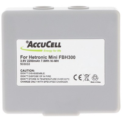 AccuCell Akku passend für Hetronic Kransteuerung 3,6 Volt 1500mAh
