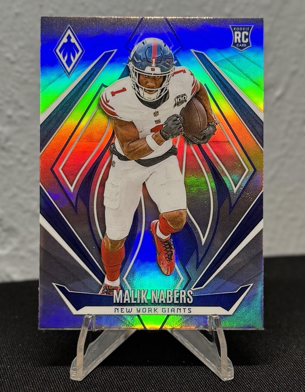 2024 Panini Phoenix - Rookie Malik Nabers #221 Silver (RC) Giants