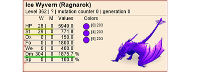 Ark ASA Xbox/PC/PS PVE Solid 203 Top Stat Ice Wyvern Egg Pair