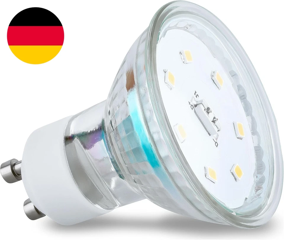 SEBSON Lampe GU10 LED Warmweiß 3,5W - 10Er Set - Ersetzt 35W Halogen, 300 Lumen, - Bild 2 von 4