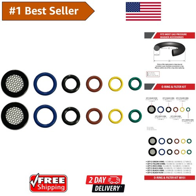 #ad Efficient Replacement O Ring and Filter Kit for Top Performance Pressure Washing $25.28