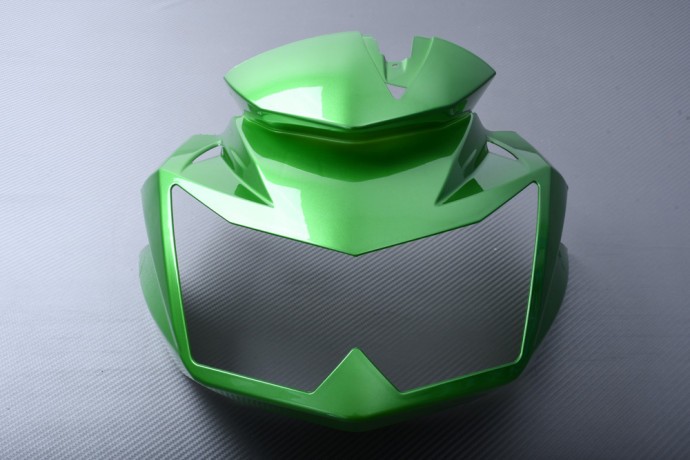 Tête de Fourche Verte Z750 Améliore l'Aérodynamisme de Votre Kawasaki 2008 2012