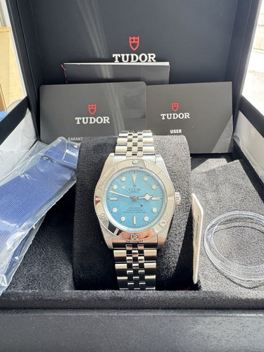 Tudor Black Bay 54 Lagoon Blue M79000 Men’s 37mm Watch Box & Papers Unworn New