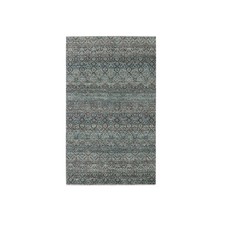 3'x5' Gray Hand Knotted Kohinoor Herat Pattern Soft Wool Oriental Rug 76871