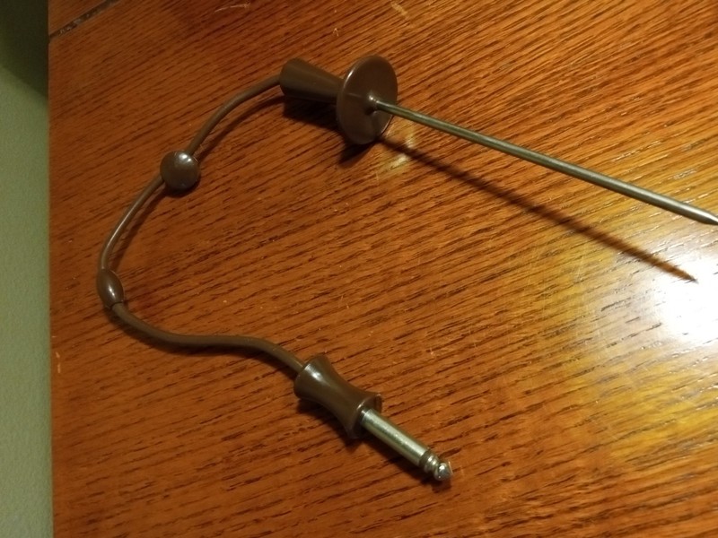 GE & KENMORE MICROWAVE OVEN MEAT 4 1/2" PROBE SENSOR THERMOMETER NEW OLD STOCK