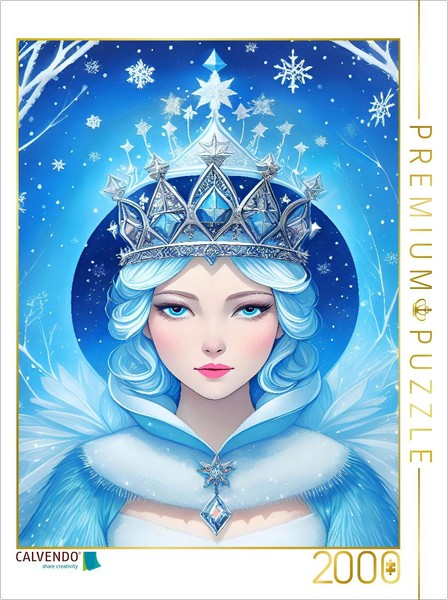 Calvendo Puzzle Die SchneeköNigin | 2000 Teile Lege-GrößE 90 × 67 Cm Foto-Puzzle-image