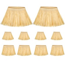 10 Pcs Scarecrow Straw Kit Paper Scarecrow Costume Accessories Women