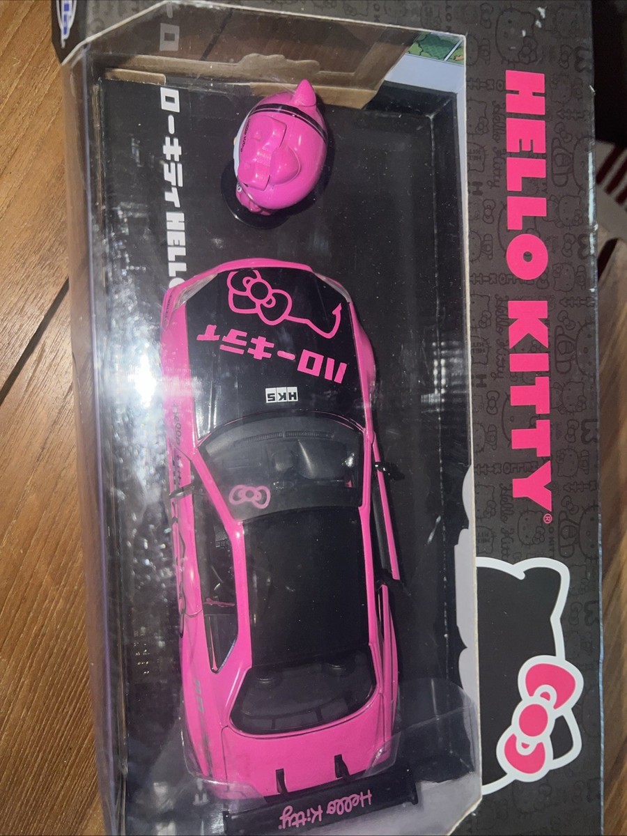 JADAハローキティ GT-R (BNR34) 1/24 Jada Toys 1/24 2002 Nissan Skyline GT-R (BNR34) with Hello