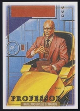 2024 UD Skybox Marvel Masterpieces '92 Platinum Canvas Parallel #66 Professor X