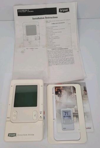 Bryant Evolution SYSTXBBUID01-B Programowalny termostat cyfrowy Używany