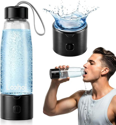 #ad Hydrogen Water BottlePortable SPE PEM Hydrogen Generator Cup 16oz $32.50
