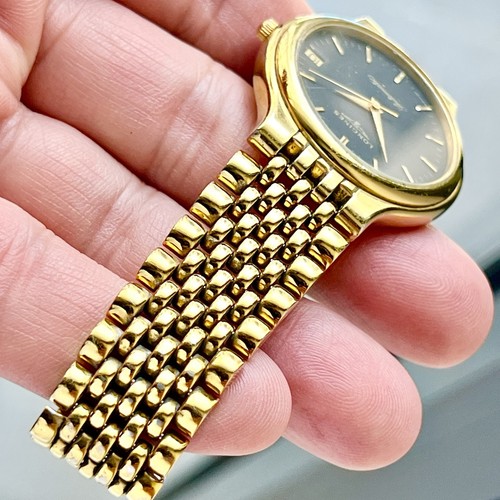 Vintage Les Grandes Classifier De LONGINES Date GoldPlated Automatic Men’s Watch - Picture 8 of 13