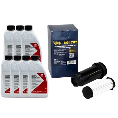 Set Getriebeöl Haldex-Kupplung 7 Liter + Getriebeölfilter für Volvo V60 XC60 V70