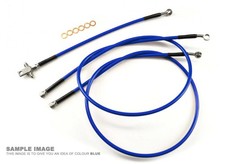 FIR HOSE FRONT BRAKE BLUE / BLK YAMAHA YFZ450 2004-2009