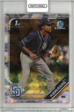 2019 Bowman Chrome Draft Sapphire CJ Abrams Refractors Padres