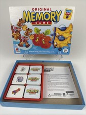 Vintage 2005 Original Memory Game Milton Bradley 100% COMPLETE All 72 Pieces