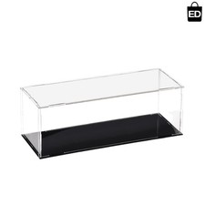 Acrylic Clear Display Case Box Dustproof Protection Showcase Cube Collectible...