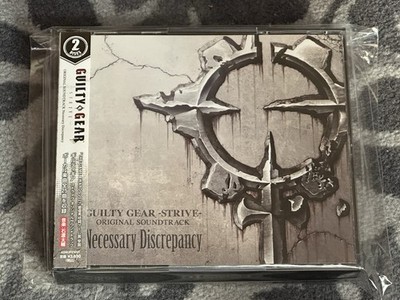 GUILTY GEAR STRIVE Original Soundtrack CD 2 Discs Necessary Discrepancy 