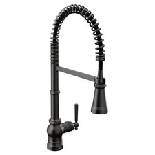 Moen S72103BL Matte Black One-Handle Pulldown Kitchen Faucet