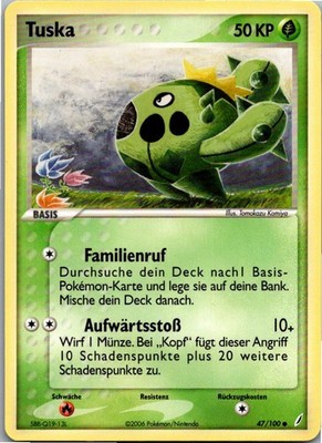Pokémon Knofensa 49/92 EX Legend Maker 2006 Deutsch