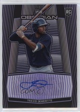 2020 Chronicles Obsidian Electric Etch Purple 67/75 Travis Demeritte Auto 12sd