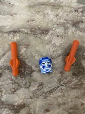 BIG JIM MATTEL ACCESSOIRES MISSION SPATIALE 2686 MASQUE ET MISSILES EN BON ÉTAT