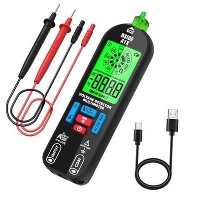 BSIDE Smart Digital Multimeter Tester Rechargeable Electrical Voltmeter A1X