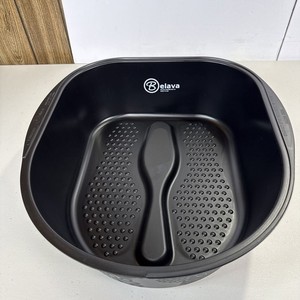 Belava Trio Foot Spa Pedicure Tub Bain REPLACEMENT PIECE Black Used