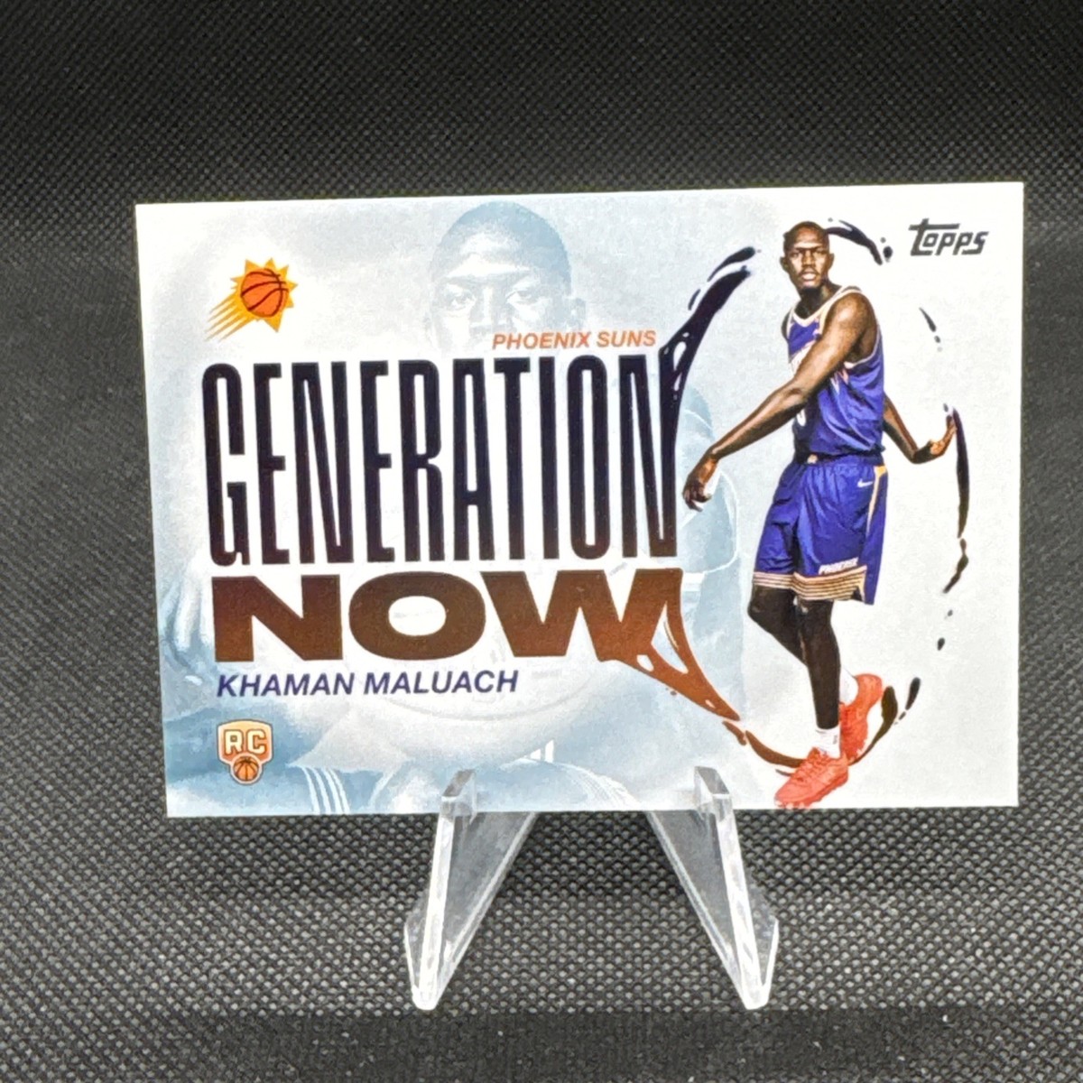 2025-26 Topps Basketball Generation Now Khaman Maluach RC #GN-10 
